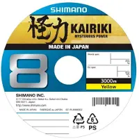 Shimano Fishing Linha Trançada Kairiki 8 3000 M