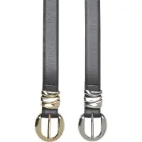 Urban Classics Cinto Chunky Multiple Loop Synthetic Leather 2 Unidades