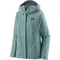 Patagonia - Vestuário caminhada mulher - W's Torrentshell 3L Rain Jkt Blue Sage para Mulher - Tamanho S - Azul