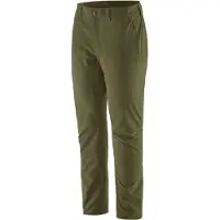 Patagonia - Vestuário caminhada mulher - W's Terravia Trail Pants - Reg Basin Green para Mulher - Softshell - Tamanho 4 US - Verde