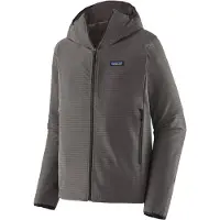 Patagonia - Polares - M's R1 TechFace Hoody Forge Grey para Homem - Tamanho XL - Cinzento