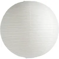 HAY Abajur Paper Shade, Ø 60 cm, branco – sem conjunto de cabos