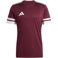Adidas Camisola de futebol 'Squadra 25' vermelho vinho / branco