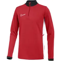 Nike Sweatshirt de desporto 'Academy 25 Drill' vermelho / preto / branco