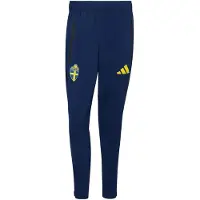 Adidas Calças de desporto 'Schweden Tiro Tech' navy / amarelo
