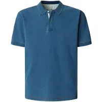 Pepe Jeans para homem. PM5400077 Polo Callum azul (L), Casual, Algodão, Manga curta