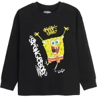 Cool Club Sweatshirt 'SPONGEBOB' amarelo / preto / branco