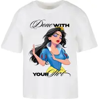 Miss Tee Camisa 'Done With Your Sh*it' branco