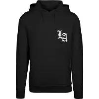 Mister tee Sweatshirt 'Los Angeles' preto / branco