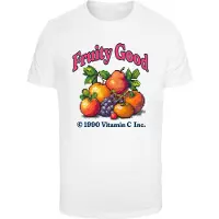 Mister tee Camisa 'Fruity Good' oliveira / laranja / rosa / preto / branco