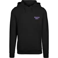 Mister tee Sweatshirt 'Memento Mori' lavanda / preto / branco