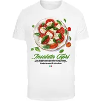 Mister tee Camisa 'Insalata Capri' verde / vermelho / preto / branco