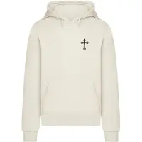 Mister tee Sweatshirt 'Holy' areia / preto / offwhite