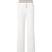 Armani Exchange para mulher. XW002073AF10804U1003 Calças jogger com contraste preto (M), Branco, Casual, Modal
