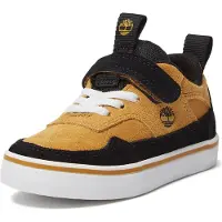 Timberland para menino. TB0A27PKEZ01 Sapatilhas de couro castanho Stone Jump (23), Marrom, Plano, Cordão, Casual, moda infantil
