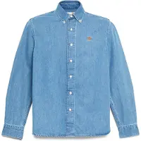 Timberland Camisa azul ganga