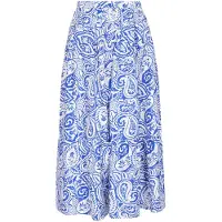 Usha Saia 'Festival' navy / branco