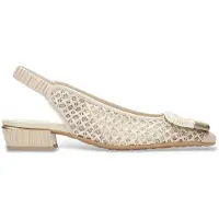 Hispanitas para mulher. RHV264658 Azucena sapatos bege (36), Couro, Plano, 1 a 3cm, Nenhum, Casual, Sapatos de Festa, Clássico