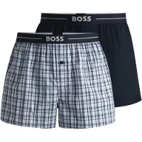BOSS Boxers 'Nos' azul claro / azul escuro / branco