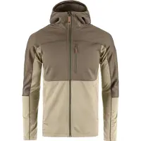 Fjall Raven - Vestuário caminhada - Abisko Trail Fleece M Fossil Suede Brown para Homem - Tamanho M