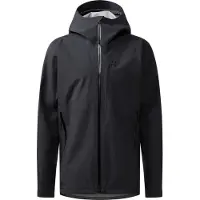 Haglöfs - Vestuário caminhada - Front Proof II Jacket M True Black para Homem - Tamanho XL - Preto