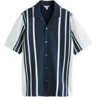 Next Camisa azul / branco
