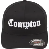 Flexfit Boné 'Gorra negra compton cap' preto