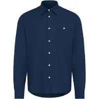 Blend Camisa ' BHBAY LINEN ' azul