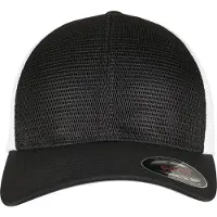 Flexfit Boné preto / branco