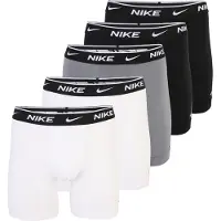 Nike Underwear Boxers 'Everyday' cinzento / preto / branco