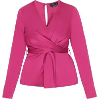 Faina Blusa fúcsia