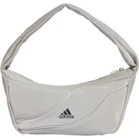 Adidas Mala de ombro 'SMALL SHOULDER' cinzento claro / preto