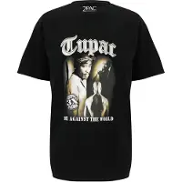 Mister tee Camiseta De Manga Curta Tupac Matw Sepia Oversize