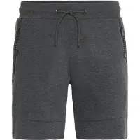 !Solid Calças 'Gelly' cinzento / branco