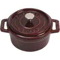 Staub Mini Caçarola Redonda Grenadine Ferro 250ml