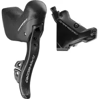 Campagnolo Alavanca De Freio Direita Com Trocador Eletrônico Super Record Wrl 140 Mm