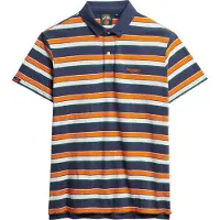 Superdry Polo De Manga Curta Lightweight Stripe