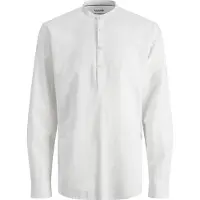 Jack & Jones Camisa De Manga Comprida Summer Half Placket Linen