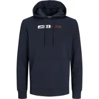 Jack & Jones Moletom Com Capuz Corp Logo Play Plus Size