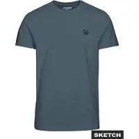 Jack & Jones Camiseta De Manga Curta Denim Dog Regular Fit