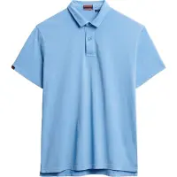 Superdry para homem. M1110440A Pólo de malha azul essencial (XXL), Casual, Algodão, Manga curta