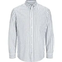 Jack & Jones Camisa De Manga Comprida Oxford Plus Size