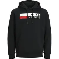 Jack & Jones Moletom Com Capuz Crop Logo Plus Size