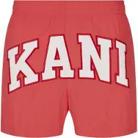 Karl kani Calções de surf 'Serif' vermelho / branco