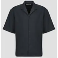 Minimum Camisas mangas curtas KEATON SHIRT homens - Preto - EU M
