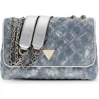 GUESS Mala de ombro 'Cerelia Shoulder Sat' azul