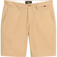 Superdry para homem. M7110422A Calções chino bege com elástico (34), Casual, Algodão