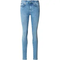 Pepe Jeans para mulher. PL20472883UA Calças de ganga Skinny Regent azul (29/30), Casual, Algodão, Denim