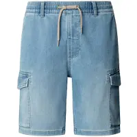 Pepe Jeans para homem. PM80000452UG Calções Alex azul (32), Casual, Algodão, Denim