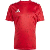 Adidas Camisola de futebol vermelho vivo / preto